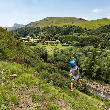 Gooderson Leisure Riverbend Chalets Self Catering And Timeshare Gold Crown Resort Drakensberg Garden Exteriör bild