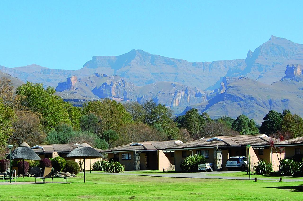 Gooderson Leisure Riverbend Chalets Self Catering And Timeshare Gold Crown Resort Drakensberg Garden Exteriör bild